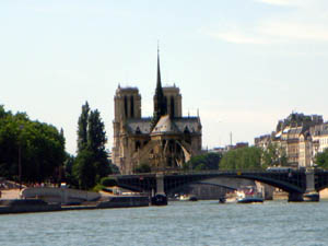 Blick auf Notre Dame